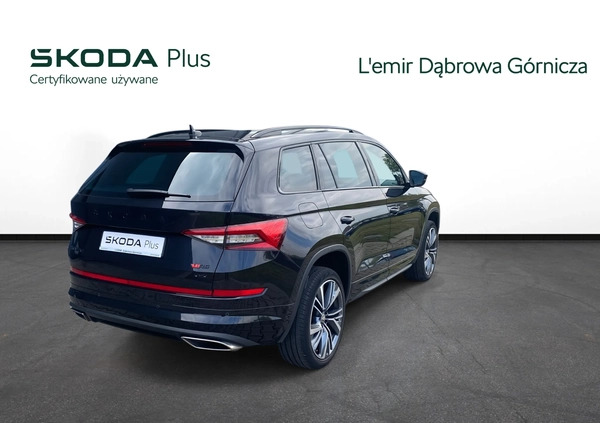 Skoda Kodiaq cena 151900 przebieg: 114710, rok produkcji 2020 z Kościan małe 191